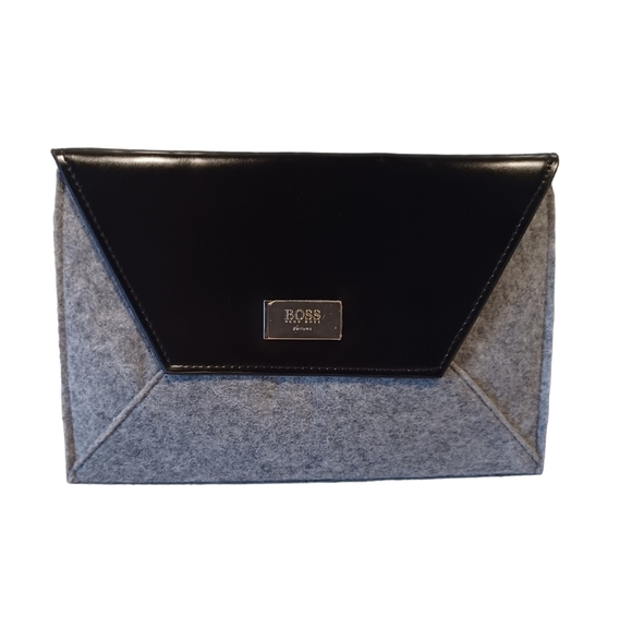 Hugo Boss Parfums makeup envelope case clutch pouch bag - Picture 1 of 7